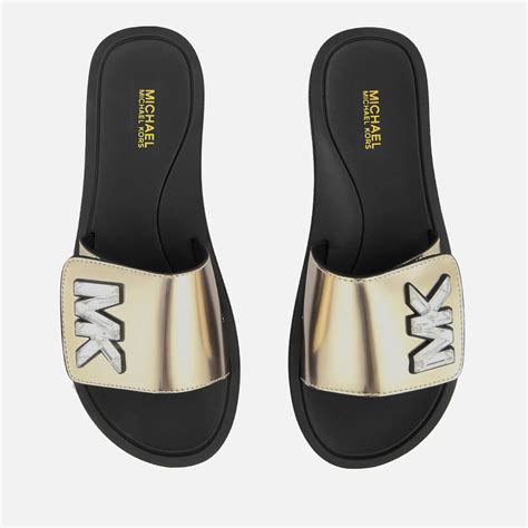 michael kors slides womens|Michael Kors ladies sliders.